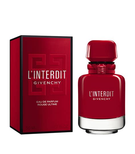 givenchy l interdit rouge|l'interdit givenchy rouge ultime.